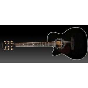   APOLLO 2OCBKLH Electro Acoustic Guitar, Black NEW Musical Instruments