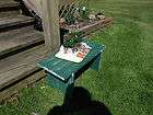   sale+Primitive Bench For Plants or flowers   12x12x24 move in and out