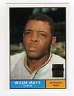   COMMEMORATIVE PRINTING / WILLIE MAYS   REPRINT OF CARD # 150 (1961