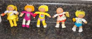 Official Cabbage Patch Kids plastic figures 1984  
