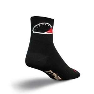  SockGuy Classic 3in Red Zone Cycling/Running Socks