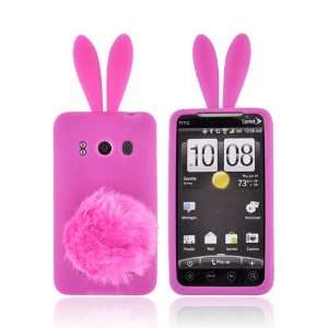  Case Cover w Fur Tail Stand For HTC EVO 4G Cell Phones & Accessories
