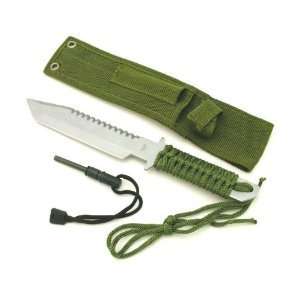 11 Full Tang Hunting Camping Survival Serrated Knife  