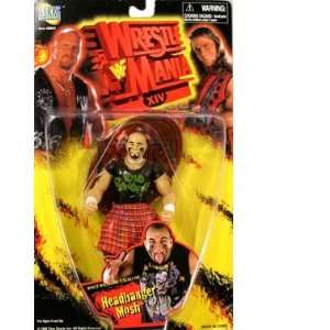 WWF Wrestle Mania XIV   Headbanger Mosh: Toys & Games