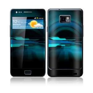 Abstract Future Night Blue Decorative Skin Decal Sticker for Samsung 