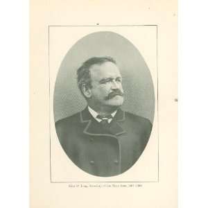    1907 Print John D Long Secretary of the Navy 