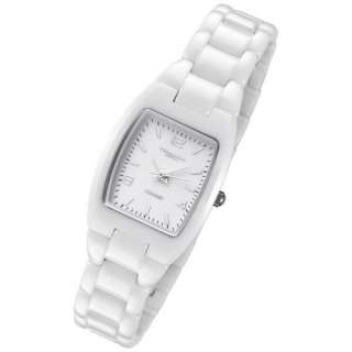 Cirros Milan Lux Ladies White Ceramic Watch 2296LW MD  