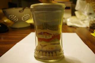 Vintage Folk Art Sand Art Jar  