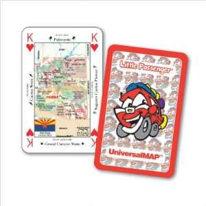   Map 24778 Geography Playing Cards   World Large
