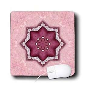     Pink Pinky Star Gift 4 Mandala   Mouse Pads Electronics
