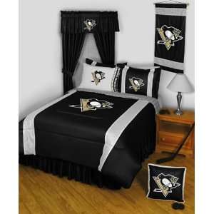  Pittsburgh Penguins NHL Bed In A Bag Set: Sports 