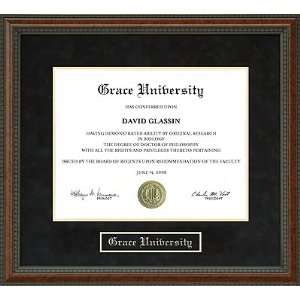 Grace University Diploma Frame 