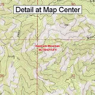   Map   Haystack Mountain, Idaho (Folded/Waterproof)