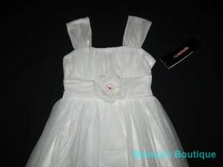 NEW FLOWER GIRL Tulle Bridal Wedding Summer Dress 8  