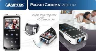 Aiptek Z20 Pocket Cinema Mobile Projector & Camcorder  