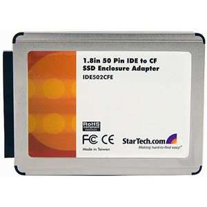  New   StarTech 1.8in 50 Pin IDE to Compact Flash Solid State 