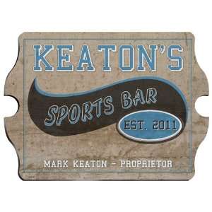  Vintage Personalized Sports Bar Pub Sign: Everything Else