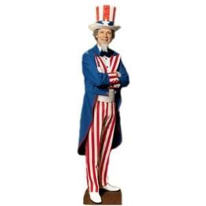  Uncle Sam Life Size Cardboard Stand Up Type Cardboard 