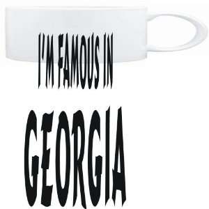    Mug White  I AM FAMOUS Georgia  Usa States