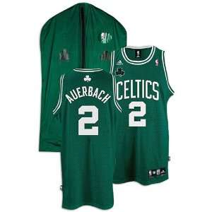   Celtics adidas Mens Red Auerbach Swingman Jersey