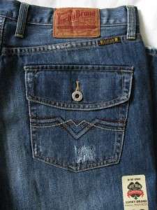 MENS Lucky Brand Vintage Straight Leg Lowrise Jeans 7MD1277 31 33 34 