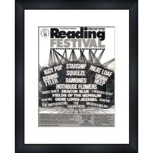  READING FESTIVAL Reading Festival 1988   Custom Framed Original Ad 