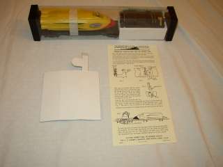   AND INSTRUCTIONS FOR 25515 ROCKET SLED CAR NEW REPRO ITEMS  