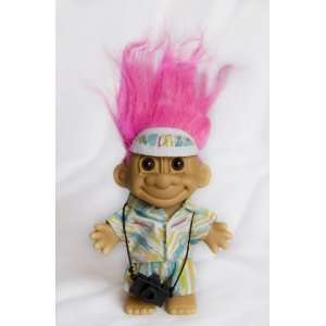  My Lucky Vacation Tourist Troll Doll w/Camera Toys 