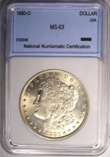1880 O Morgan Silver Dollar GEM BU   RARE MS Uncirculated Coin 