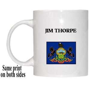   : US State Flag   JIM THORPE, Pennsylvania (PA) Mug: Everything Else