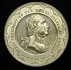 1889 George Washington Centennial Medal Lovett White Metal