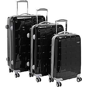 Rockland Luggage 3 Piece Celebrity Hardside Spinner Set   
