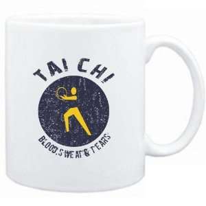   Mug White  Tai Chi , BLOOD SWEAT & TEARS  Sports