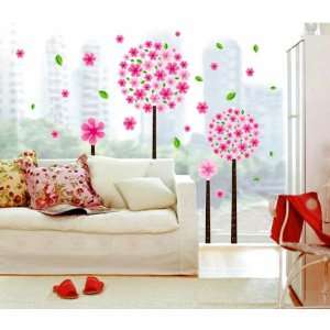   Decor Removable Decal Sticker   Big Pink Cherry Blossom Tree Baby