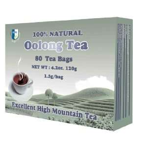 Dragon Fountain Oolong Organic Tea Bags:  Grocery & Gourmet 