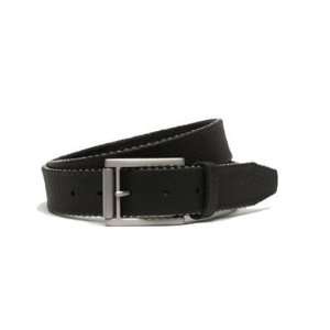   Woods Mens Contemporary Studded Edge Leather Belt