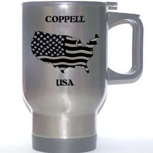  US Flag   Coppell, Texas (TX) Stainless Steel Mug 