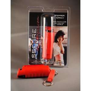   Spray with Molded Plastic Holster and Quick Release Key Chain   15% OC