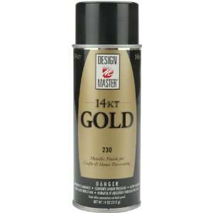  Metallic Spray Paint 11 Ounces 14 Kt Gold: Home & Kitchen