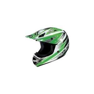  HJC AC X3 Option Helmet   X Small/Green Automotive