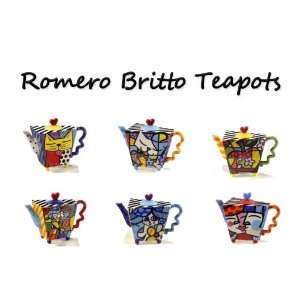  Romero Britto Teapot Set 