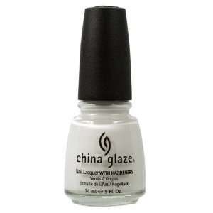 China Glaze Nail Lacquer (.5 oz) White On White #70255 (French, Crème 