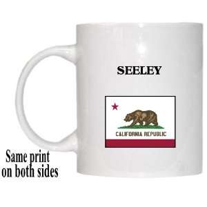    US State Flag   SEELEY, California (CA) Mug 
