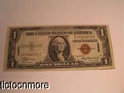 US 1935 A $1 ONE DOLLAR BILL BROWN SEAL NOTE HAWAII BILL SILVER 