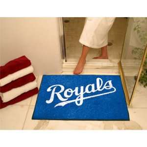 Kansas City Royals MLB All Star Floor Mat (3x4):  Sports 