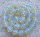 15inchs 14mm Opal Moonstone Faceted Round Beads  