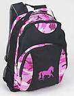 NWT KIDS PINK CAMO GALLOPING HORSE BACKPACK BY LILA