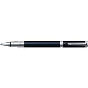  Waterman Perspective Black Chrome Trims Rollerball Pen 