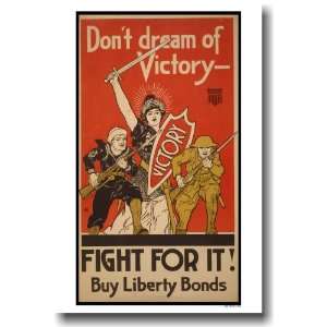  Dont Dream of Victory   Fight For It   Vintage Reprint 
