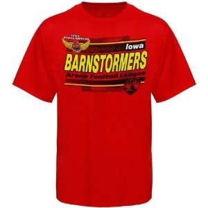  AFL Iowa Barnstormers Dillio T shirt   Red Sports 